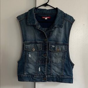UNIONBAY Blue Denim Vest